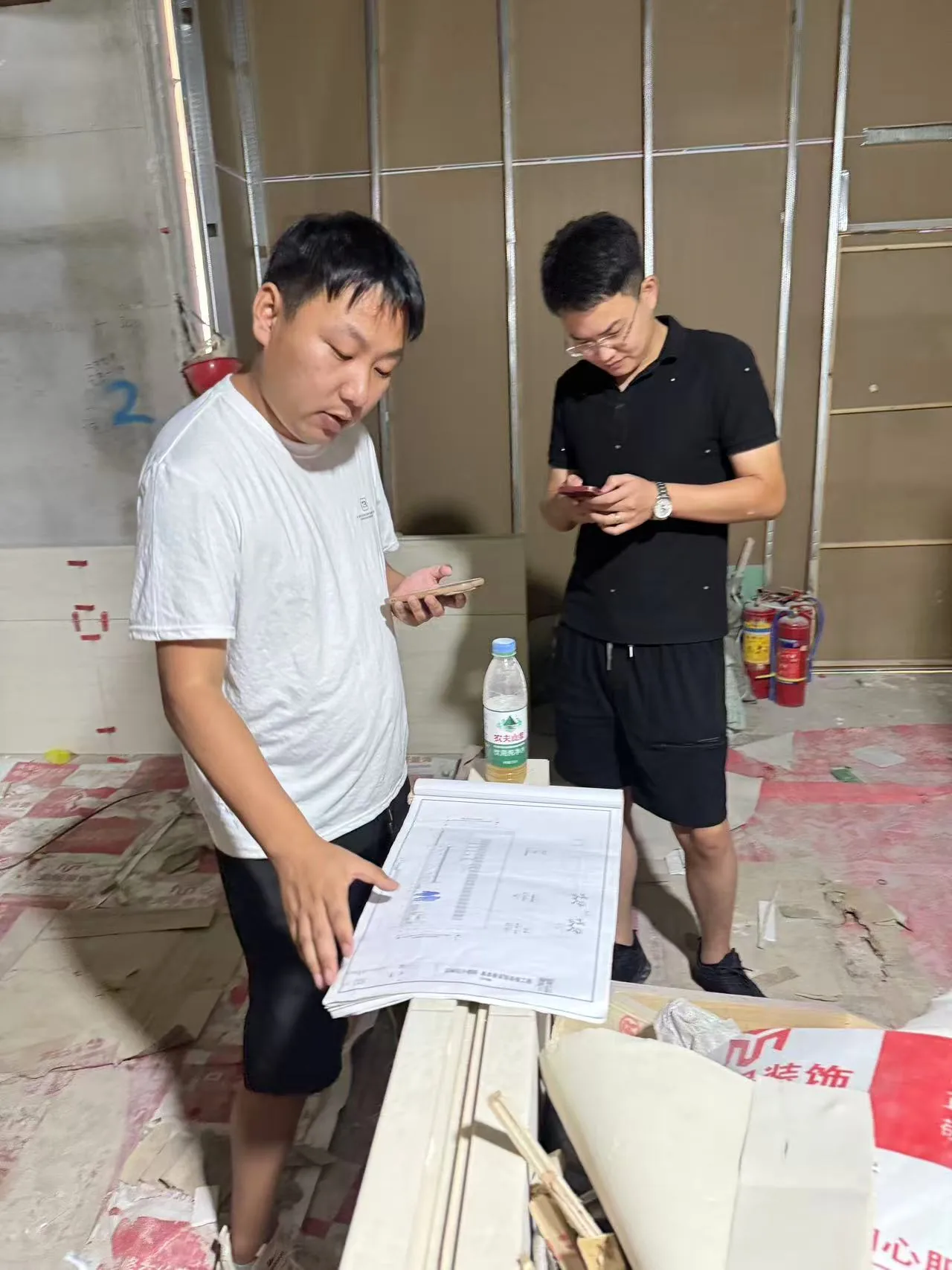 新房整装现场记录