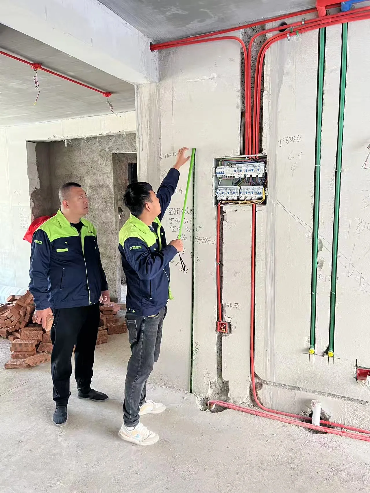 水电施工节点现场检查